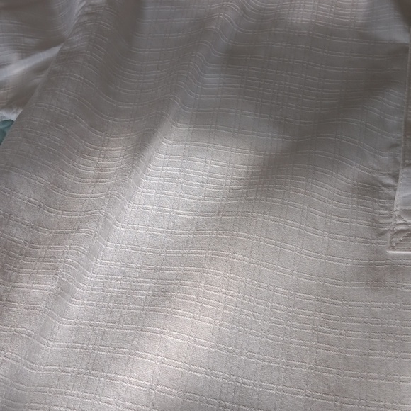 All cotton men's shirt white,EUC - Picture 9 of 9